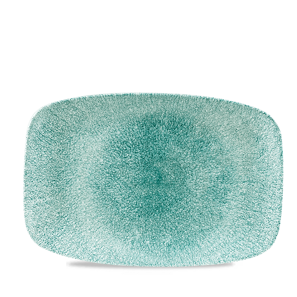 JADE GREEN PLATE30x19.9cmOBLON