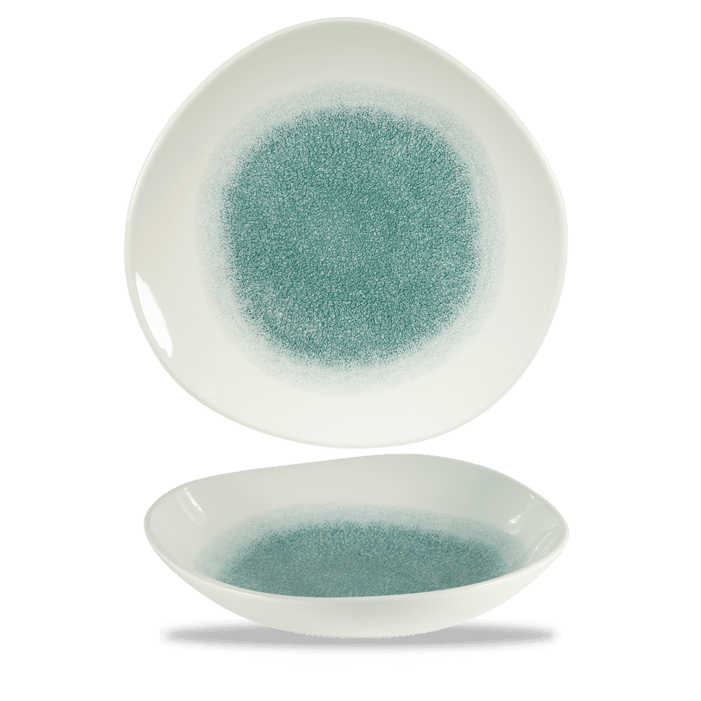 Raku Jade Gren Organi Bowl25.3