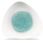 RAKU JADE GREEN LOTUS PLATE 12