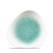 RAKU JADE GREEN LOTUS PLATE 7