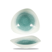 RAKU JADE GREEN LOTUS BOWL23.5