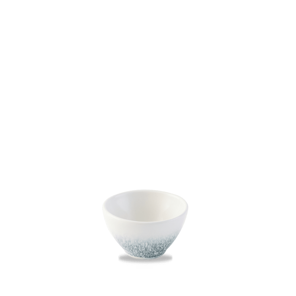 Raku Topaz Blue Dip Pot 7cm