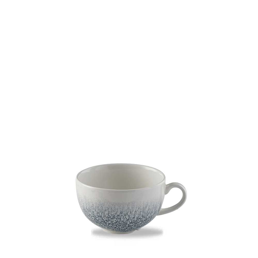 RAKU TOPAZ BLUE CAPPUCCINO CUP