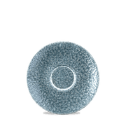 RAKU TOPAZ BLUE SAUCER 15.6cm
