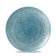 RAKU TOPAZ BLUE EVOLVE PLATE21