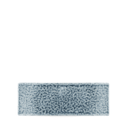 Raku Topaz BlueOblong 25X9