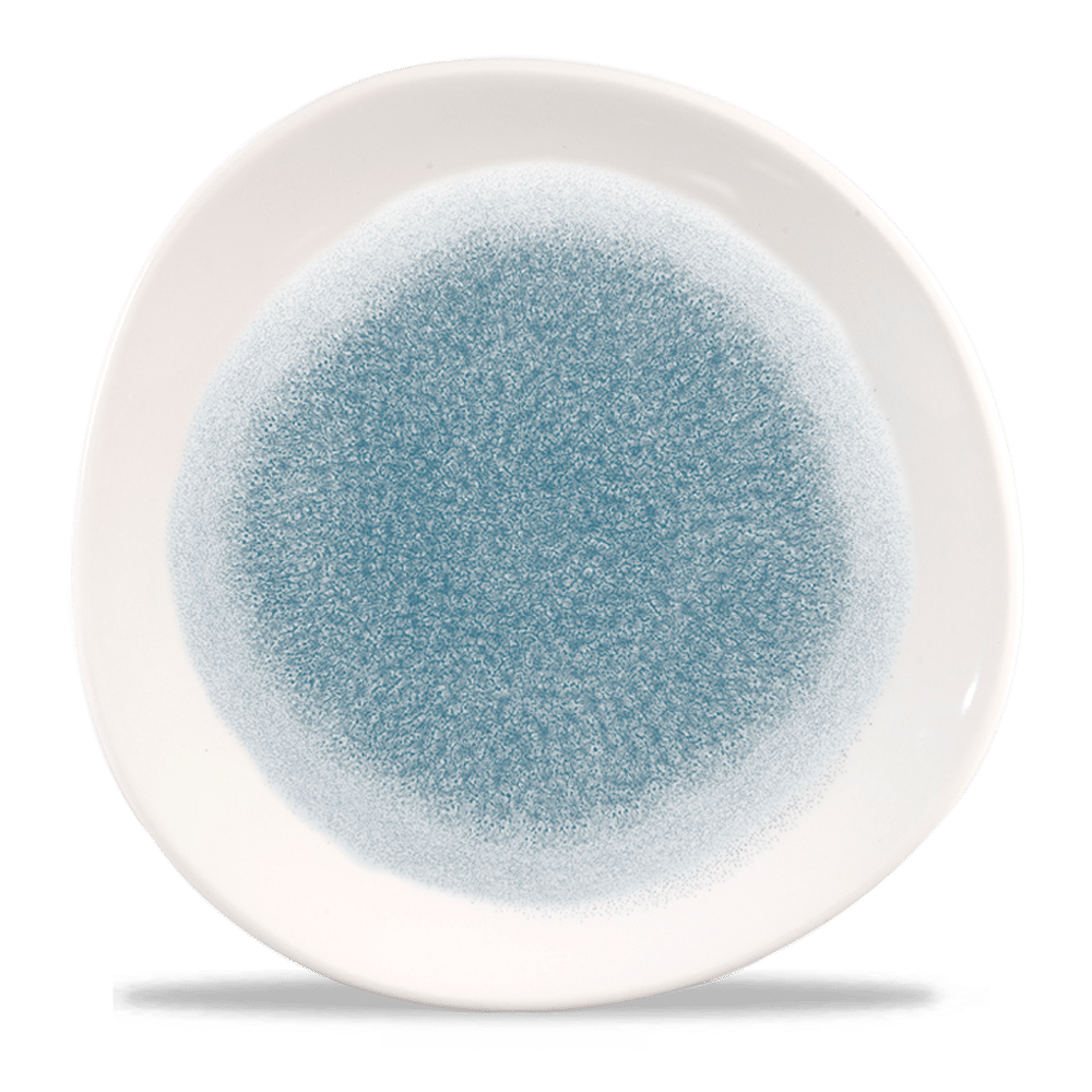 TOPAZ BLUE PLATE 28.6CM ORGAN