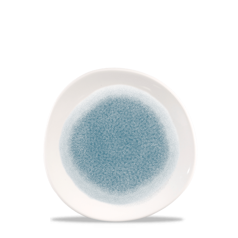 Raku Topaz Blue ORGANIC 18.6cm