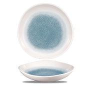 RAKU TOPAZ BLUE BOWL 25.3cm
