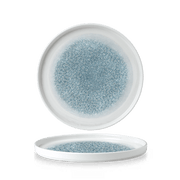 RAKU TOPAZ BLUE PLATE 26 WALL