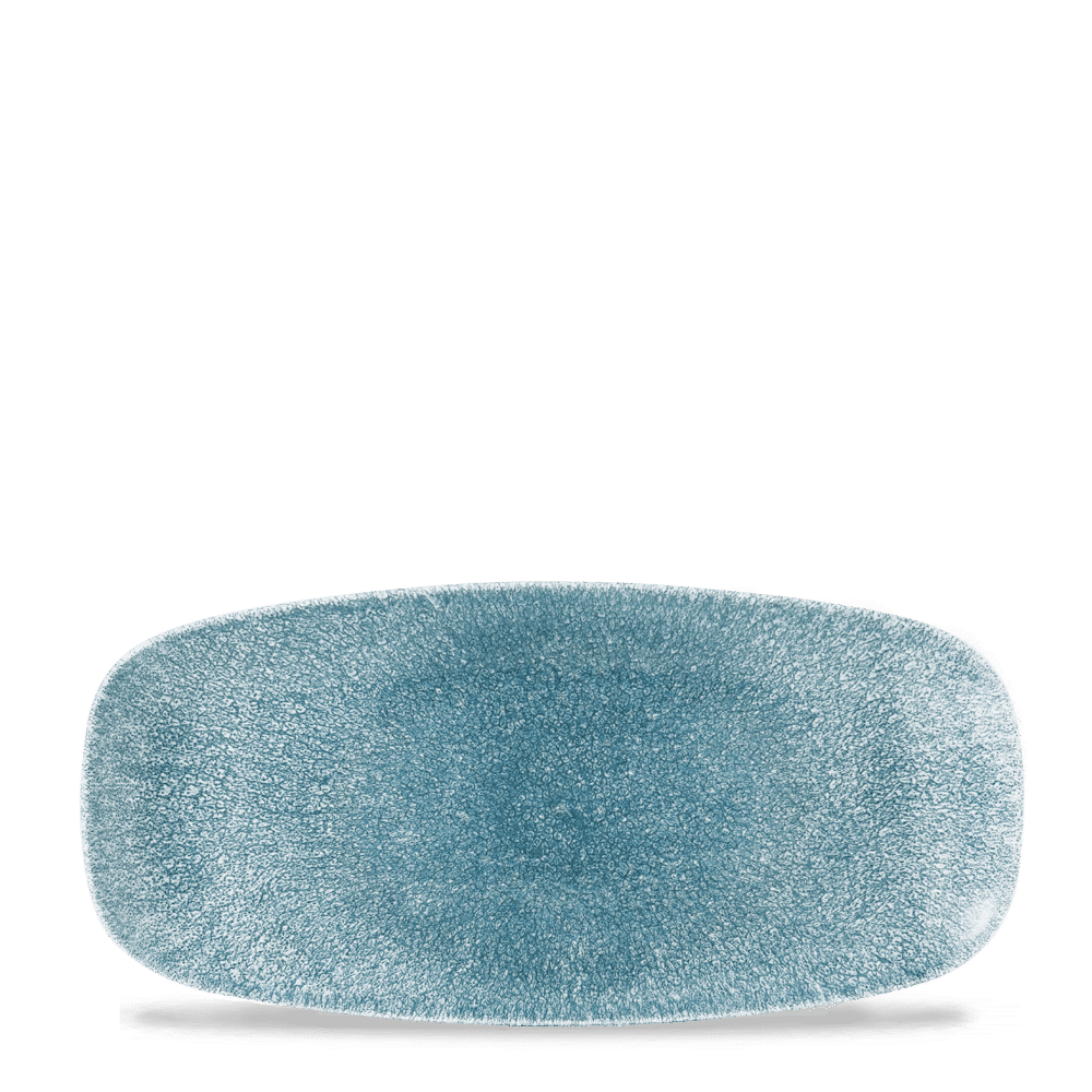 Raku Topaz BlueOblong26.9x12.7