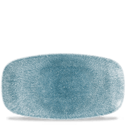 TOPAZ BLUE PLATE35.5x18.9OBLON