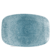 Raku Topaz Blue Platr34.4x23.4