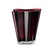 Rosenthal Flux Berry Purple Glass Sculptural Vase by Harry and Camilla 25cm