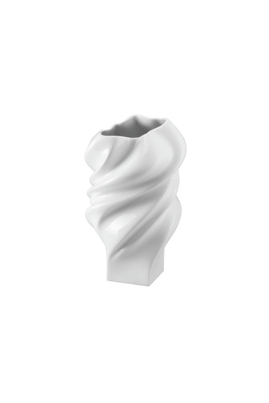 Rosenthal Squall White Porcelain Vase by Cedric Ragot 23cm