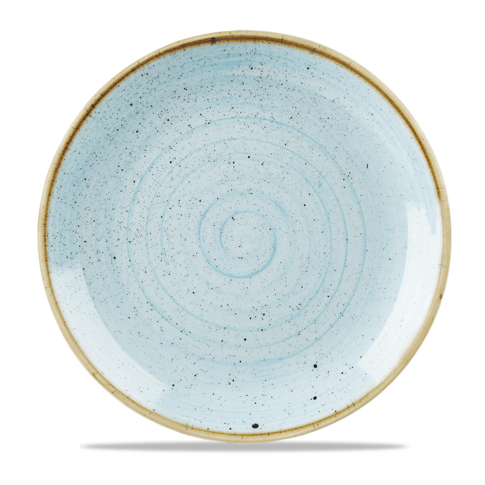STONECAST DUCK EGG PLATE26cm