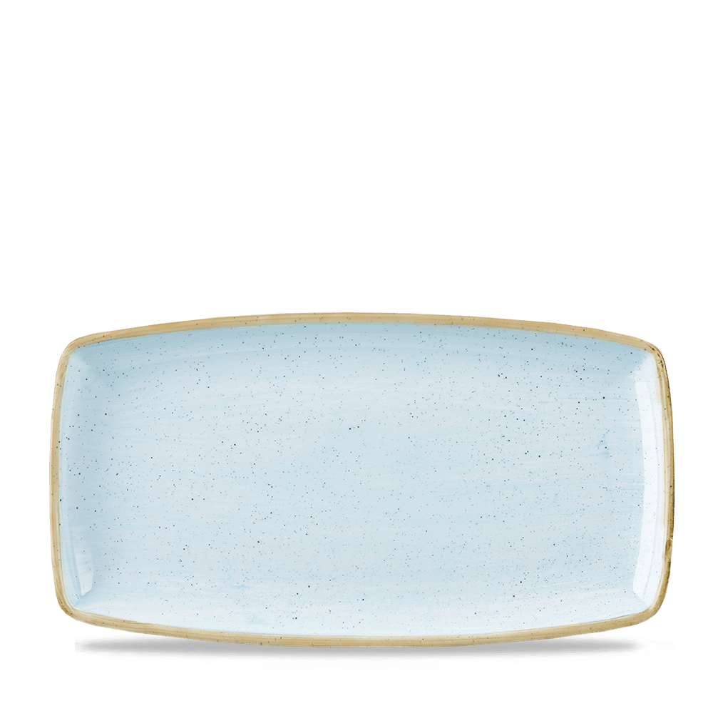 SC DUCK EGG PLATE34.5cm OBLON
