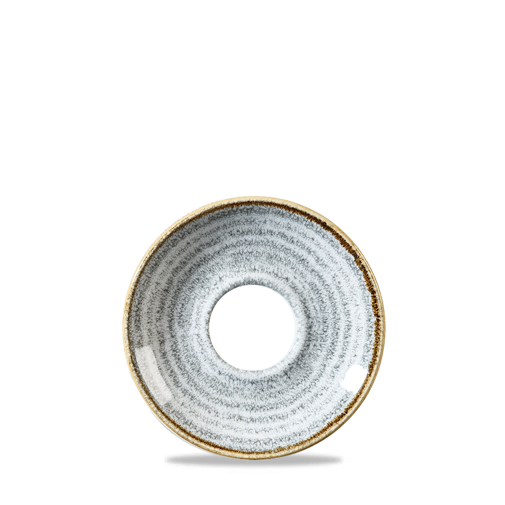 SP STONE GREY ESPRESSO SAUCER