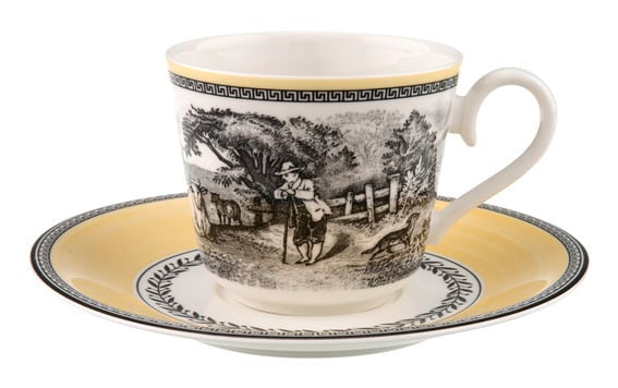 Saucer breakfast cup 18cm