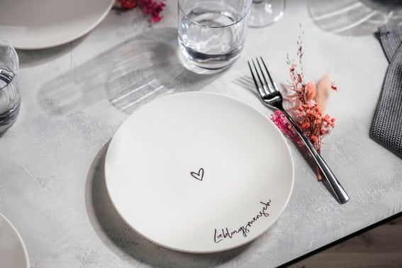 Statement Salad plate Liebling