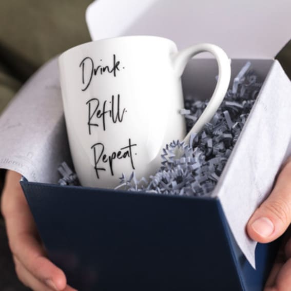 Statement Mug Drink. Repeat