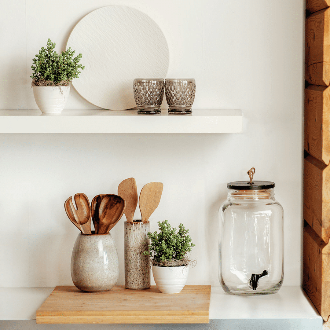 Lave Home Drop vase beige larg
