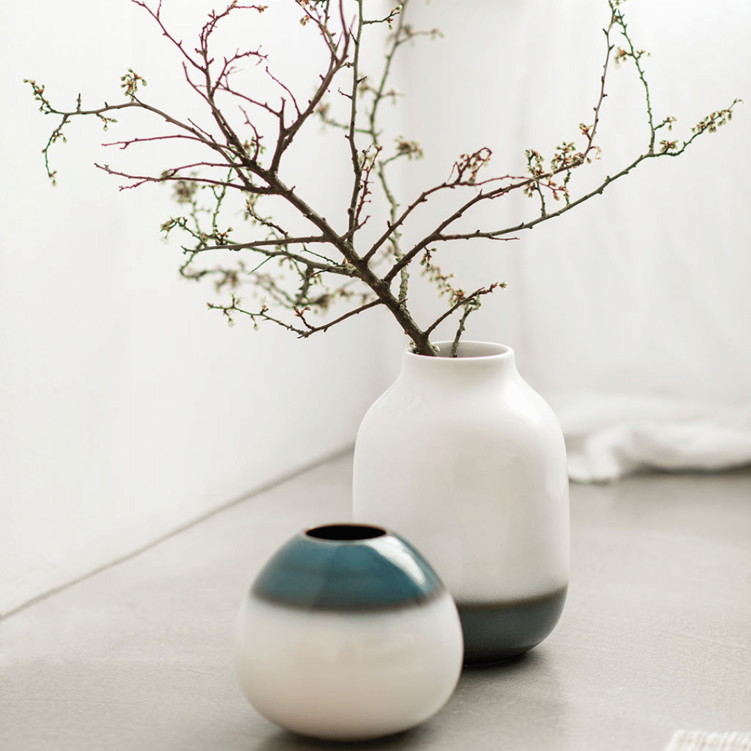 Lave Home Nek vase bleu large