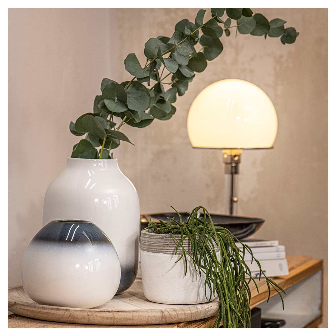 Lave Home Nek vase bleu large