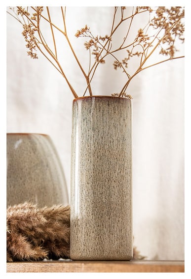 Lave Home Cylinder vase beig S