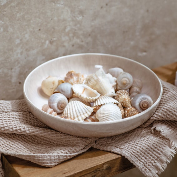 Perlemor Sand Pasta Bowl 22cm
