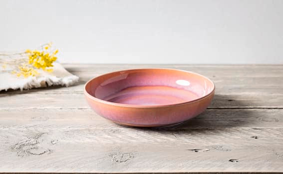 Perlemor Coral Pasta Bowl 22cm
