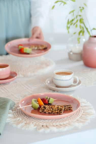 Perlemor Coral Salad plate24cm