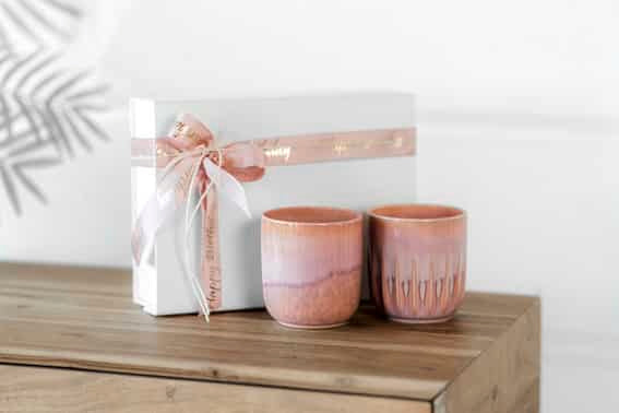 Perlemor Coral Mug set 2pcs.