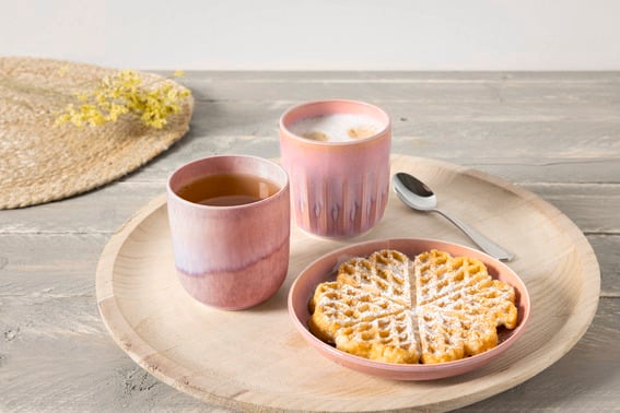 Perlemor Coral Mug set 2pcs.