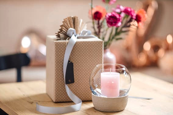 Perlemor Home Hurricane lamp