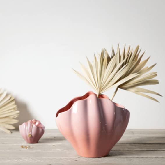 Perlemor Home Shell vase