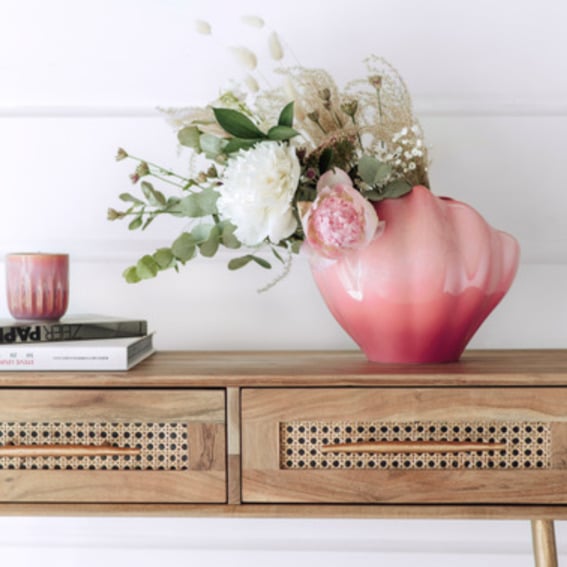 Perlemor Home Shell vase