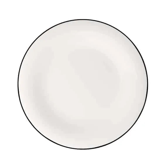 Black Lines Flat Plate 27cm