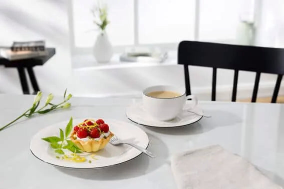 Black Lines coffe saucer 16 CM