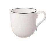 Black Lines Mug with Handle