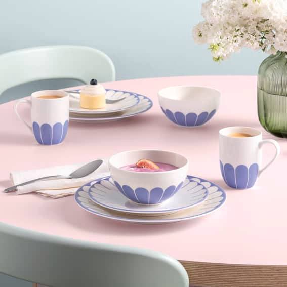 Fleur Blue Cereal bowl 14 CM