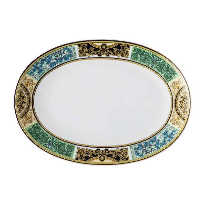Versace-Barocco-Mosaic-Oval-Porcelain-Platter-33cm