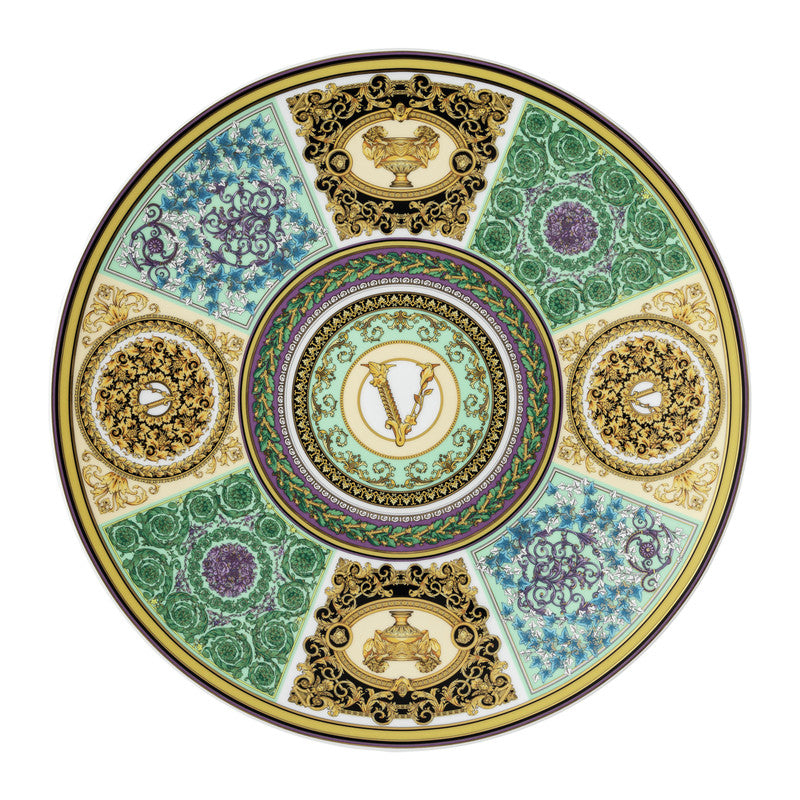 Versace-Barocco-Mosaic-Porcelain-Service-Plate-33cm