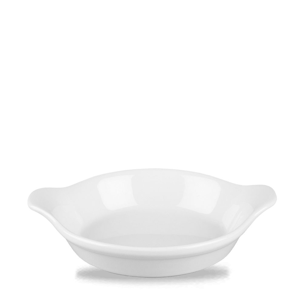 WHITE COOKWARE DISH17.5EAR