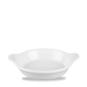 WHITE COOKWARE DISH17.5EAR