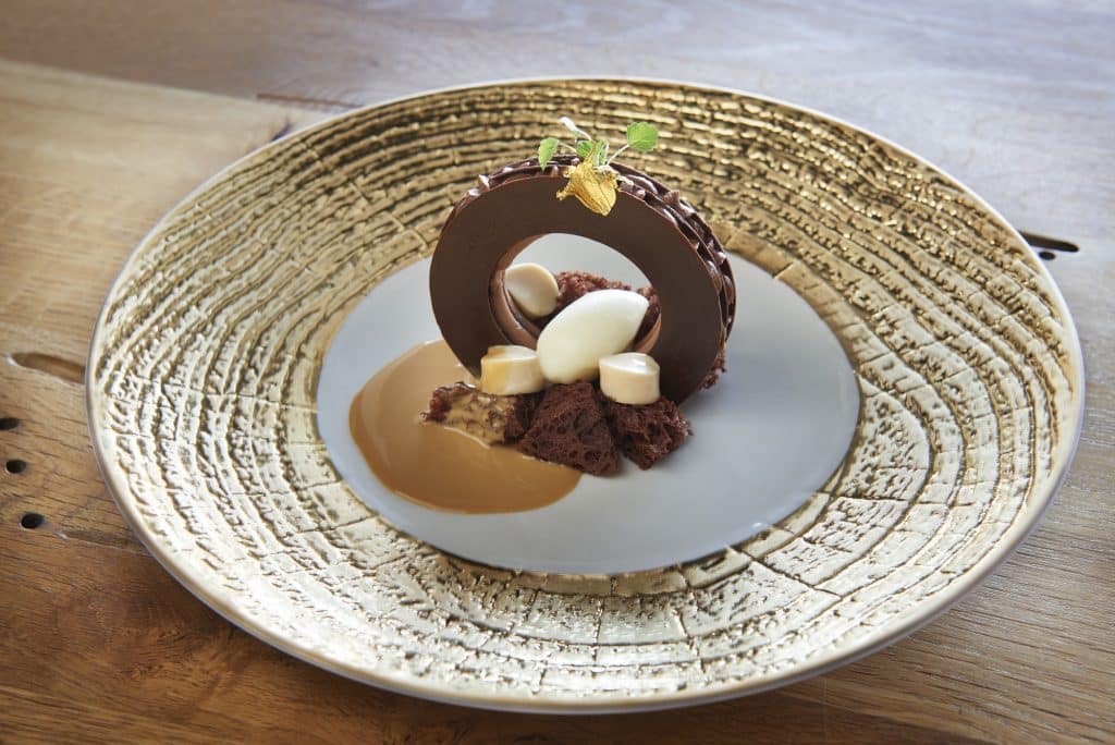 ARBORESCENCE PLATE 31CM Gold