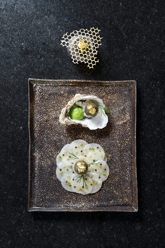 SOLSTICE RECT PLATE 21CM Gold