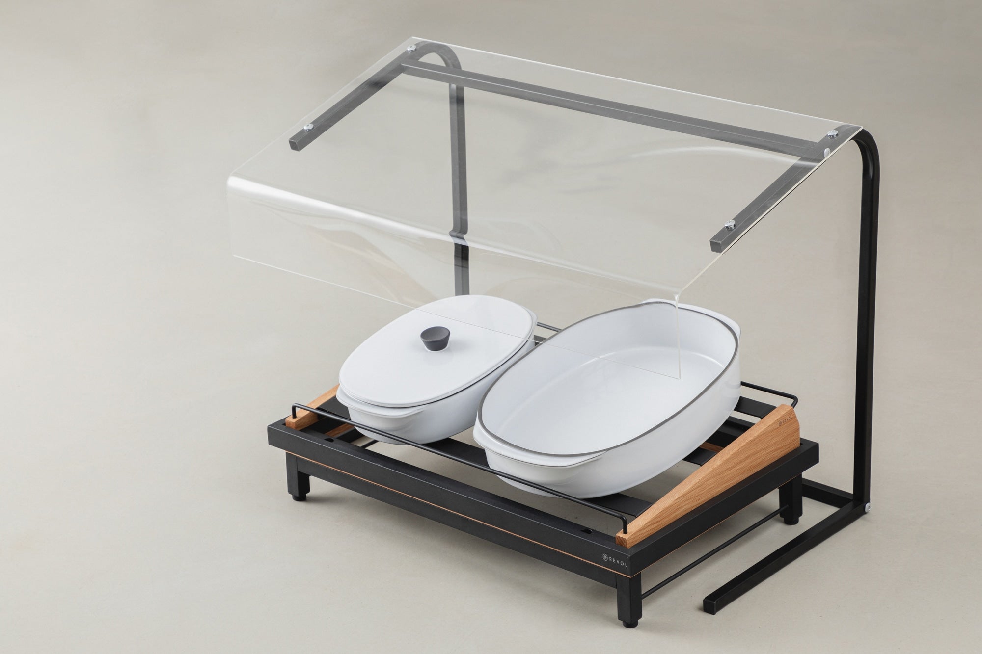 CARACTERE RECT DISH W/L19X13 W