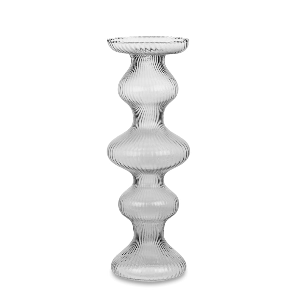 CHIC CANDL 36.8 CM.CLEAR OPTIC