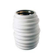 Hop White - Gold Vase 26 cm
